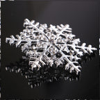 Diamante Snowflake Napkin Rings – Winter Table Décor