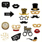 New Years Party Props - 22pcs