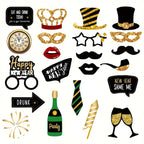 New Years Party Props - 22pcs