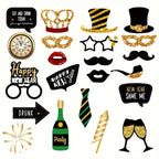 New Years Party Props - 22pcs