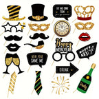 New Years Party Props - 22pcs