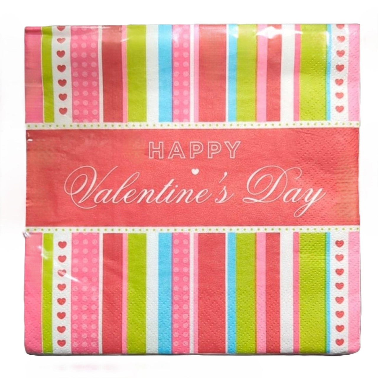 Valentines Themed Napkins - 13"