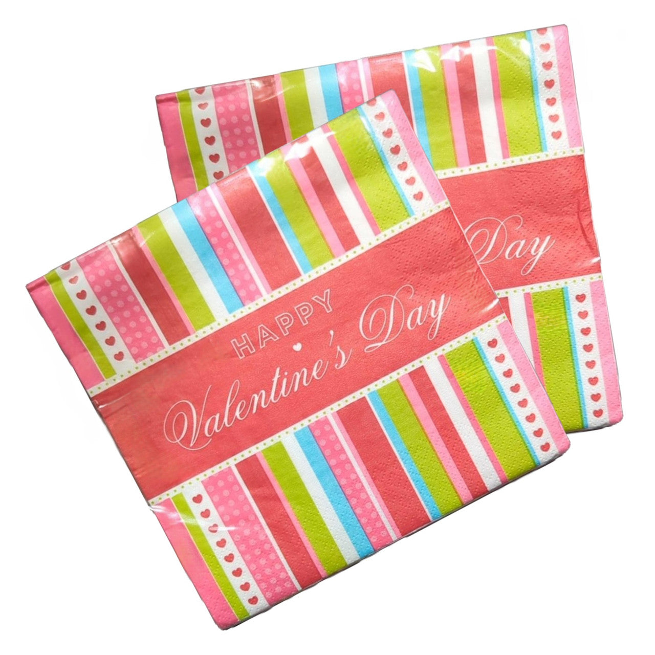 Valentines Themed Napkins - 13"