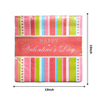 Valentines Themed Napkins - 13"