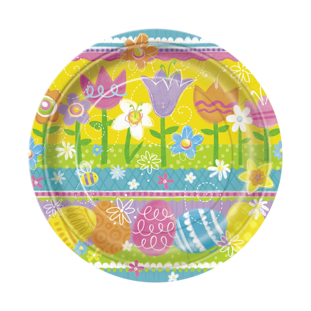 Easter Themed Plates (Pack of 8)
