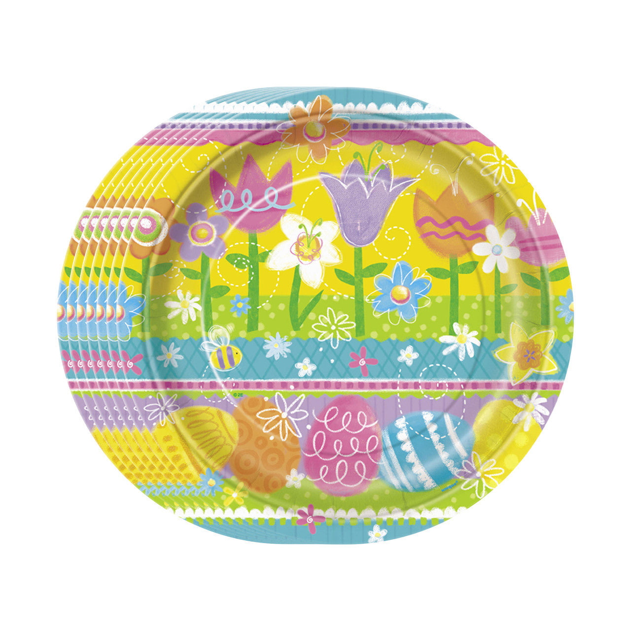 Easter Themed Plates (Pack of 8)