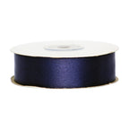 Double Sided Satin Ribbon - Navy Blue