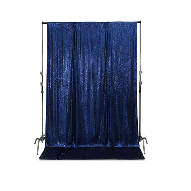 4ft x 9ft Sequin Backdrop Photography -Navy