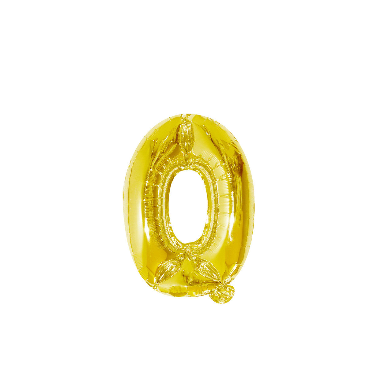 Large Foil Number Air-fill and Helium Balloons (0-9) - Gold