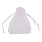 Organza Bags - 7cm x 9cm - 100pcs - Snowflake - White