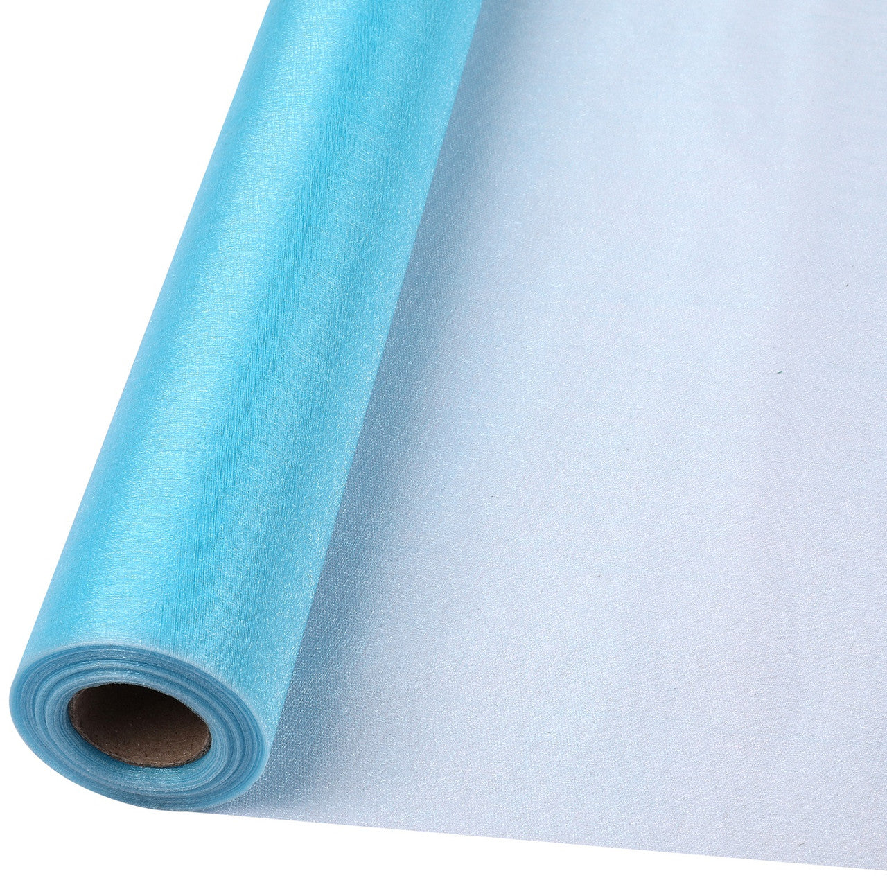 Organza Roll 15mx70cm - Aqua Blue