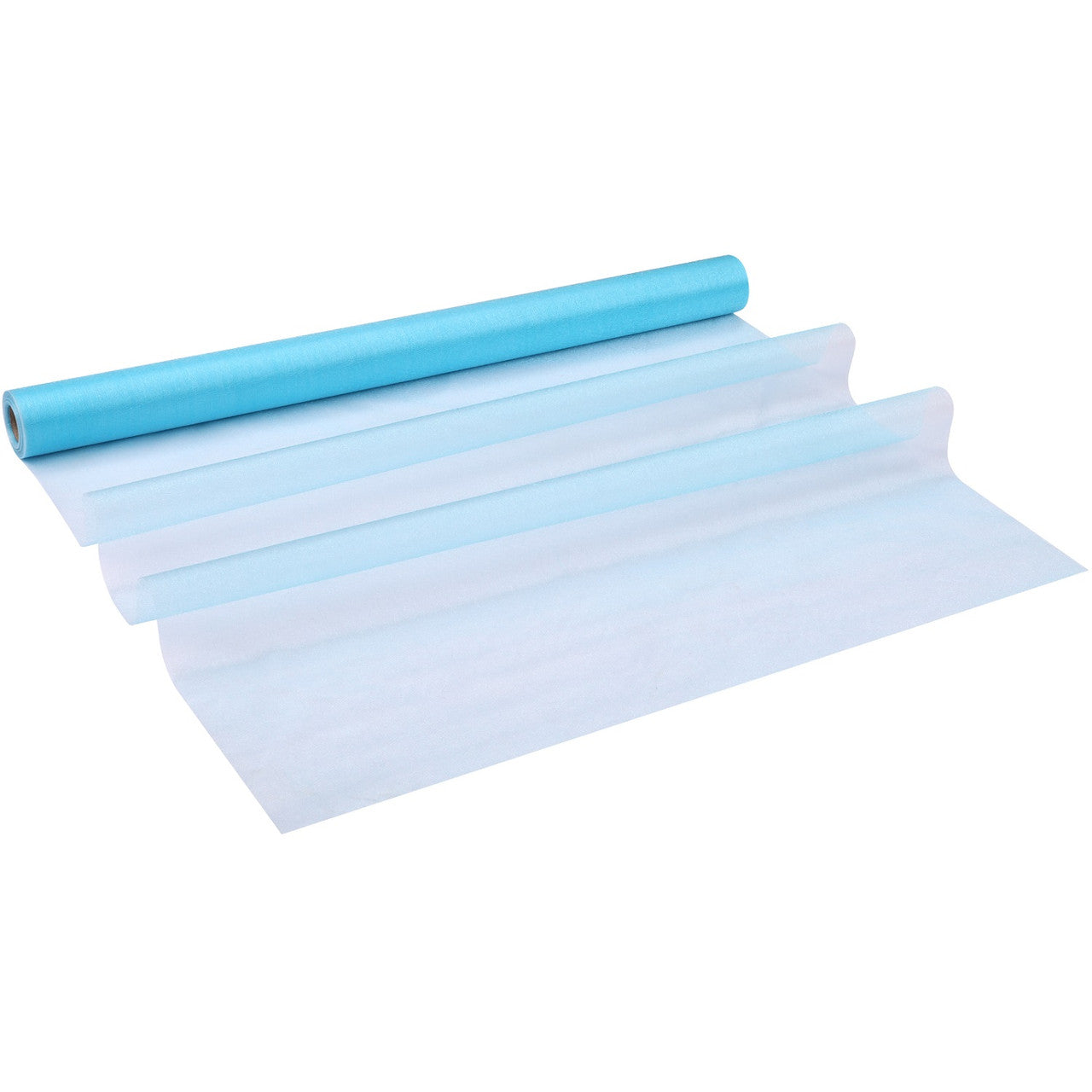 Organza Roll 15mx70cm - Aqua Blue