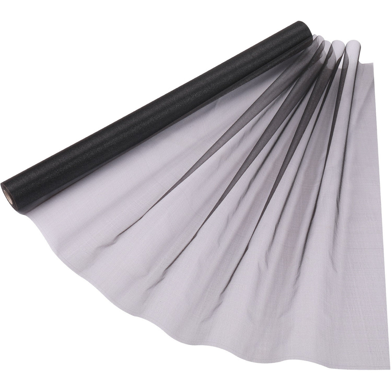 Organza Roll 15mx70cm - Black