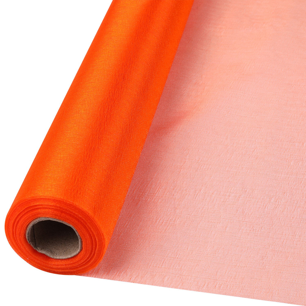 Organza Roll 15mx70cm - Burnt Orange
