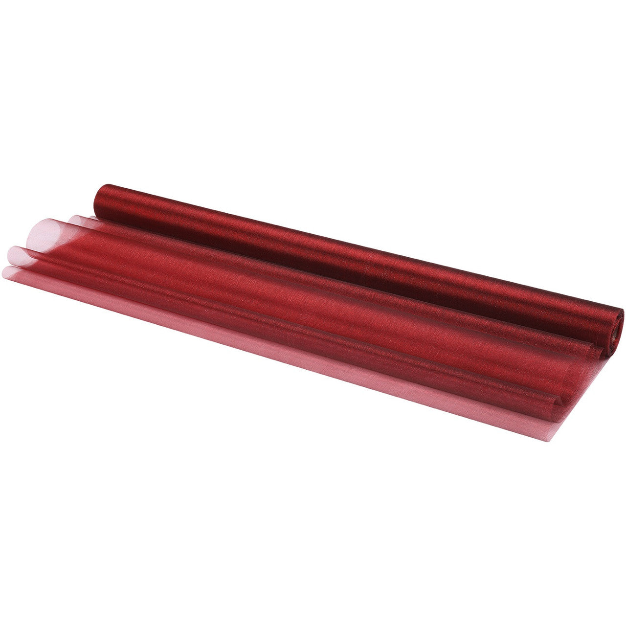 Organza Roll 15mx70cm - Burgundy