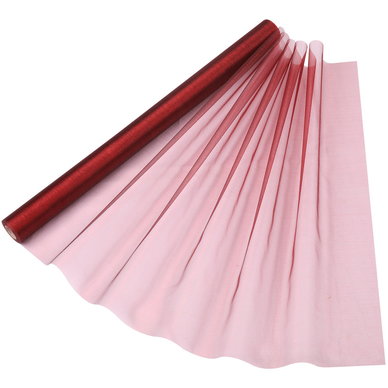 Organza Roll 15mx70cm - Burgundy