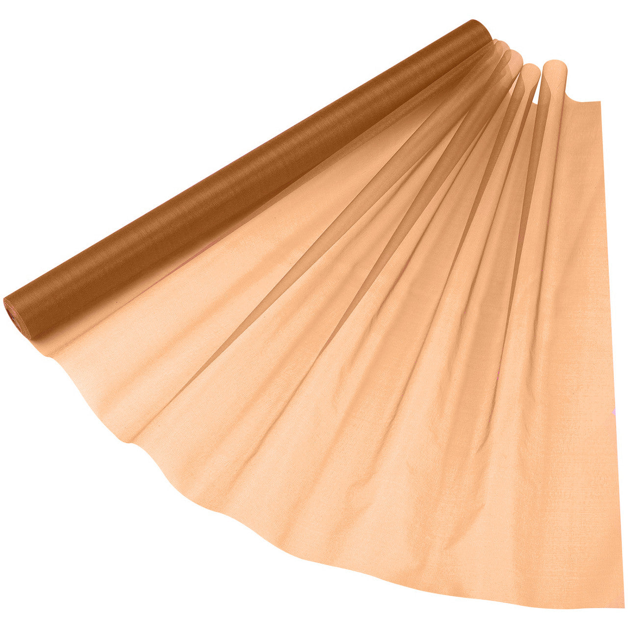 Organza Roll 15mx70cm - Chocolate Brown