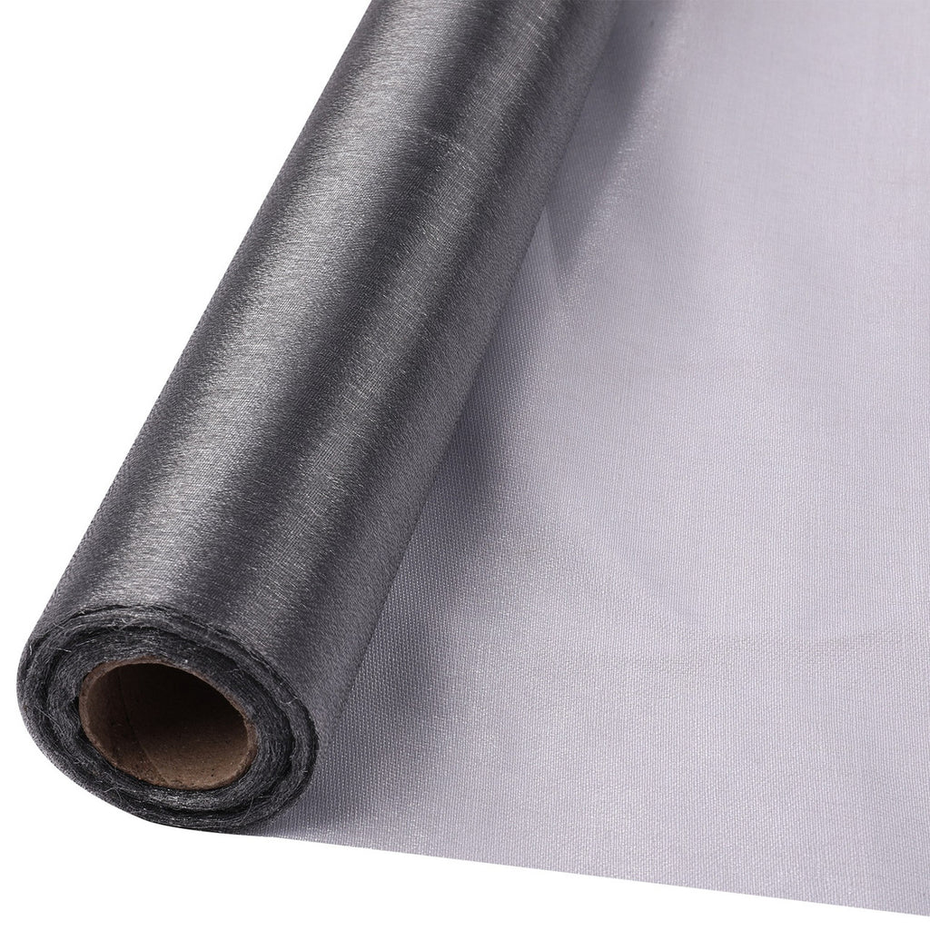 Organza Roll 15mx70cm - Dark Silver