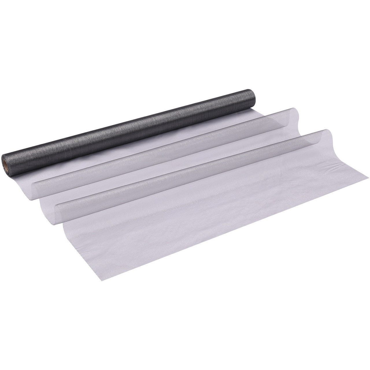 Organza Roll 15mx70cm - Dark Silver
