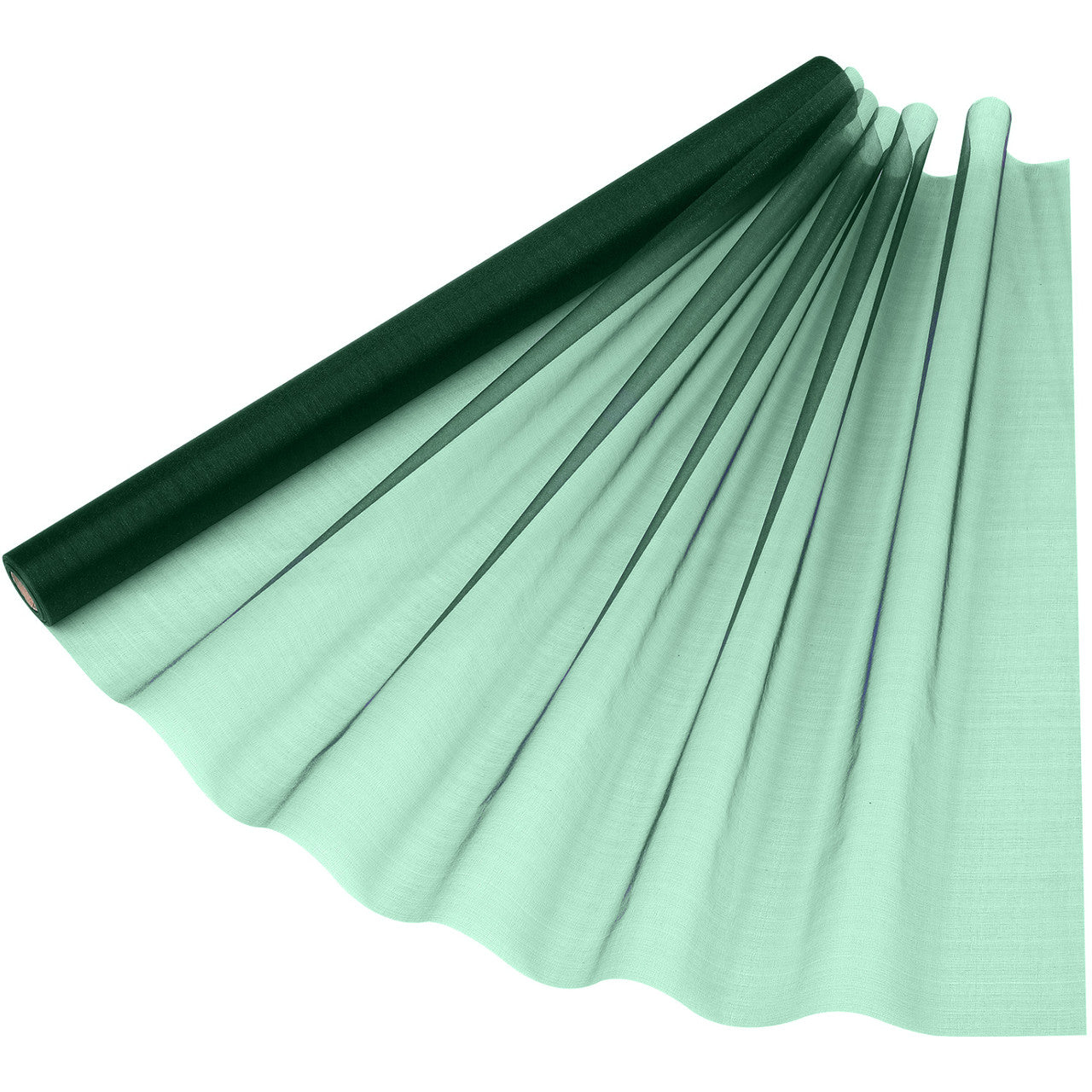 Organza Roll 15mx70cm - Hunter Green