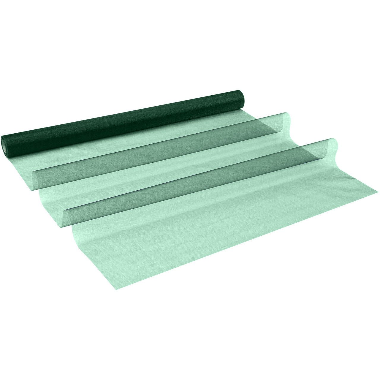 Organza Roll 15mx70cm - Hunter Green