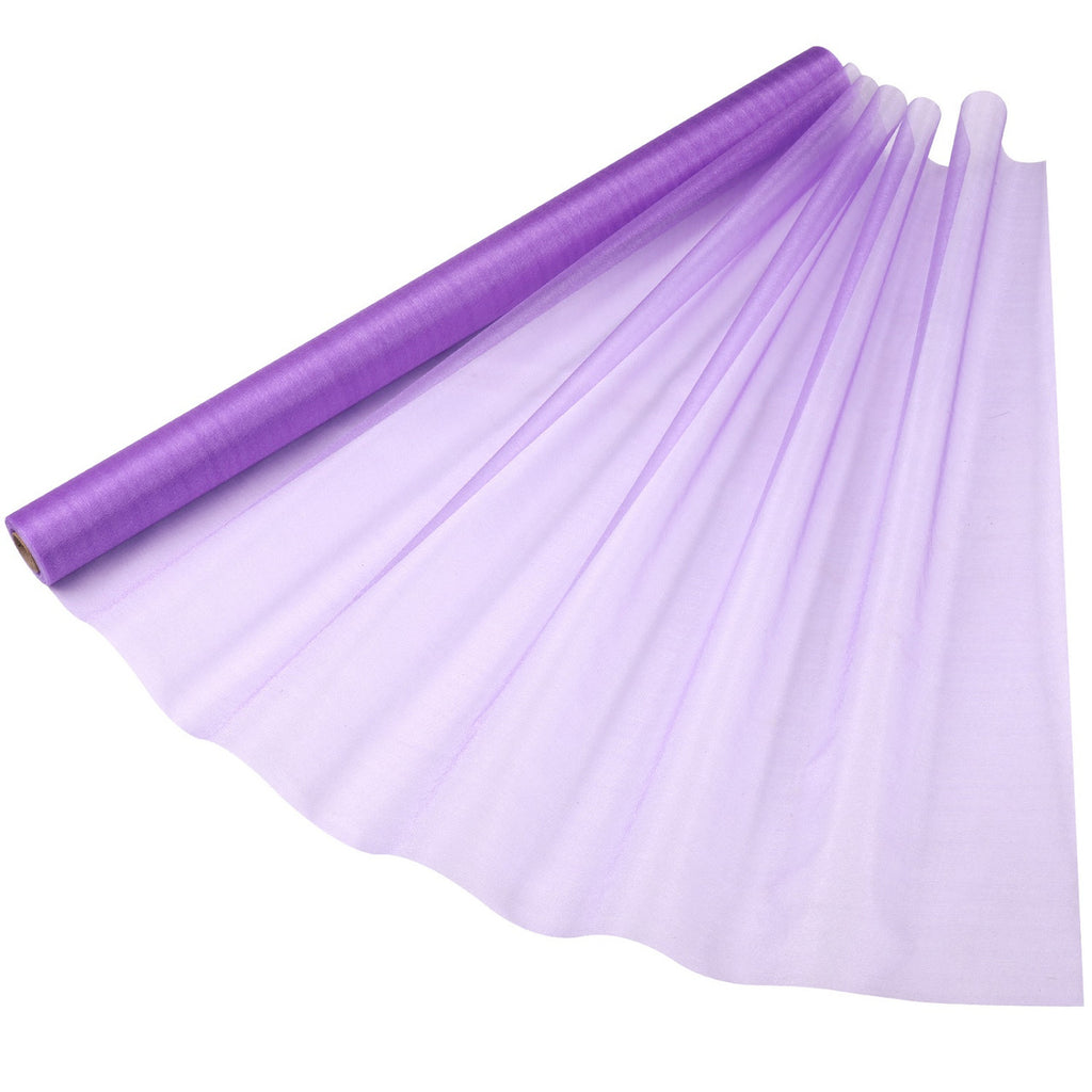Organza Roll 15mx70cm - Lilac Purple