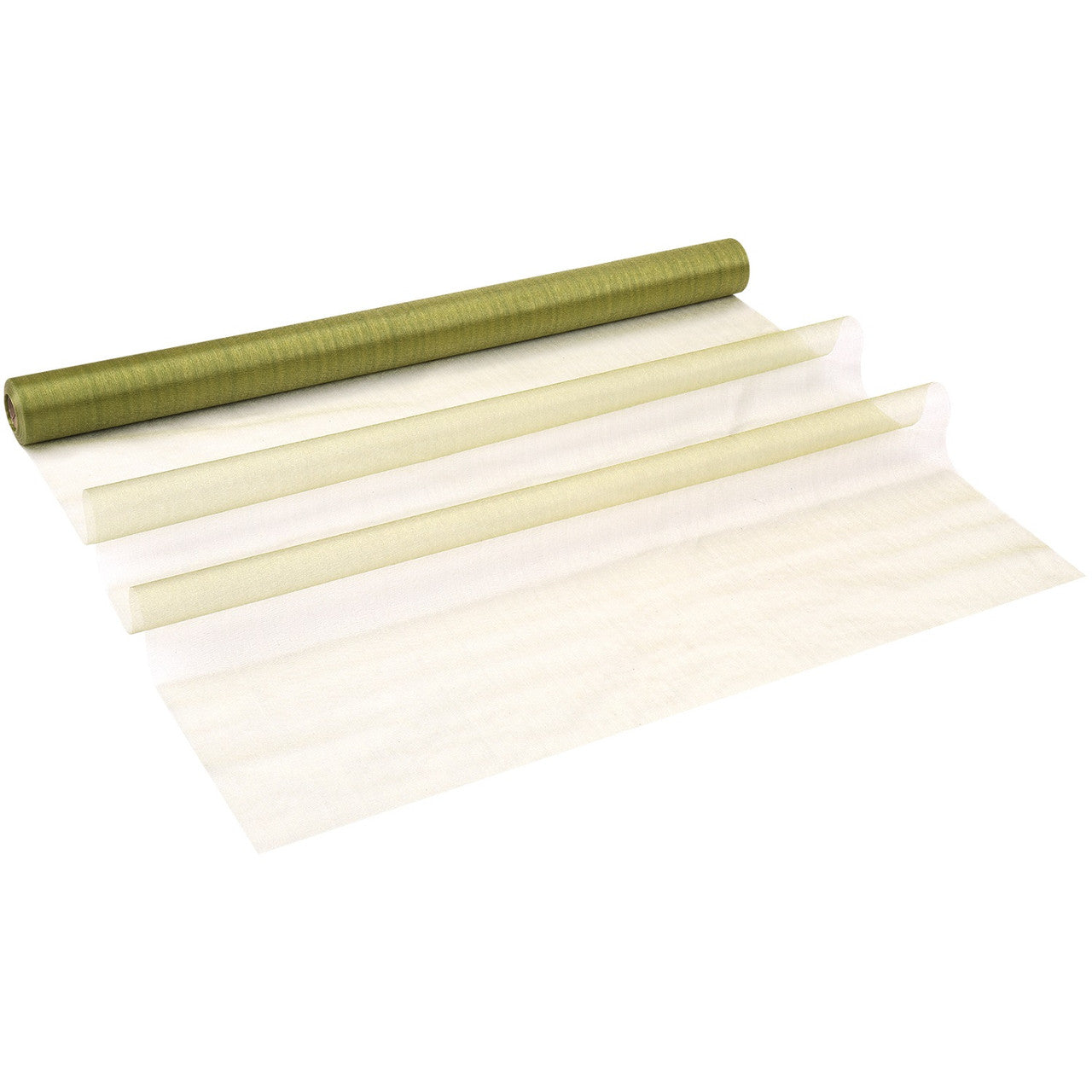 Organza Roll 15mx70cm - Olive Green