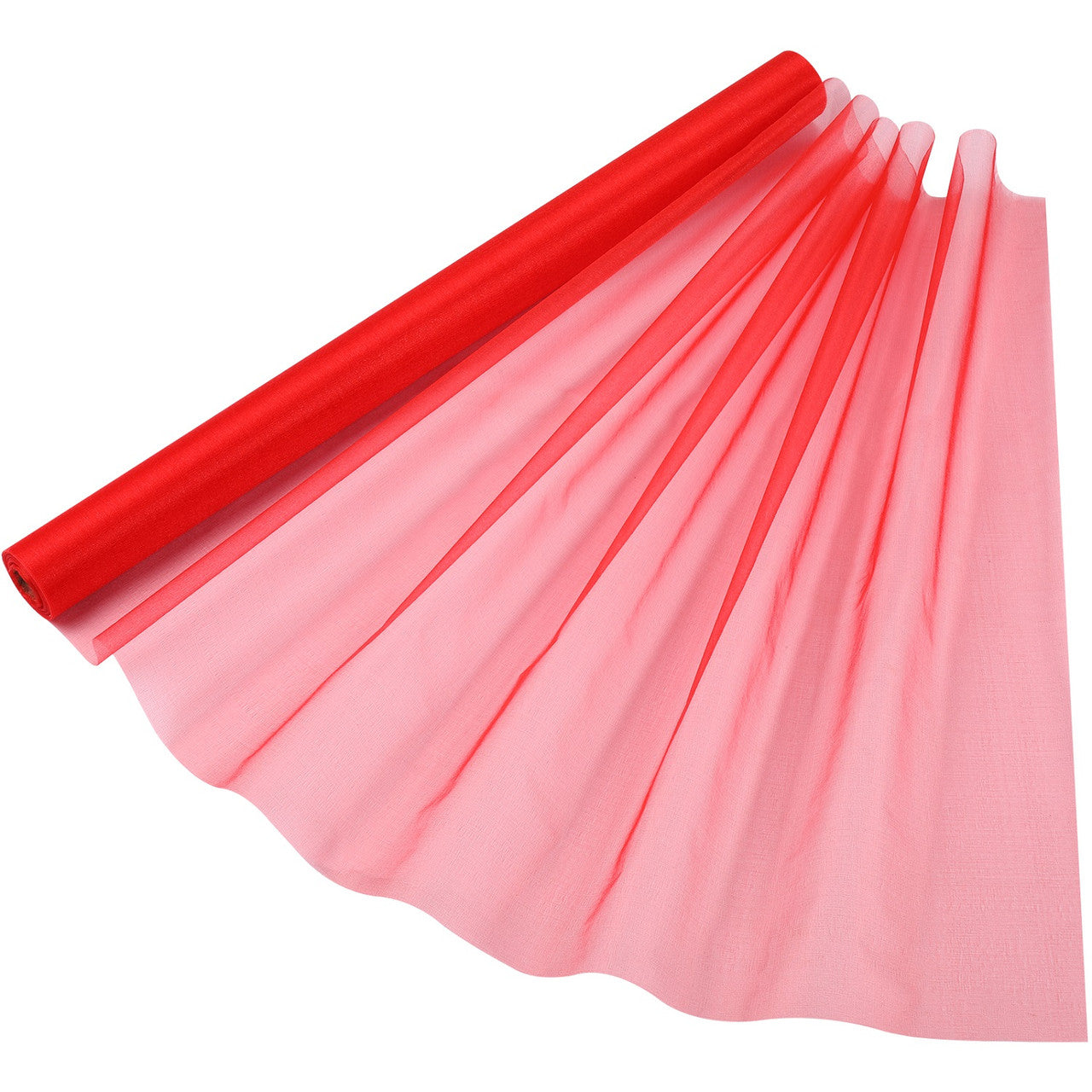 Organza Roll 15mx70cm - Red