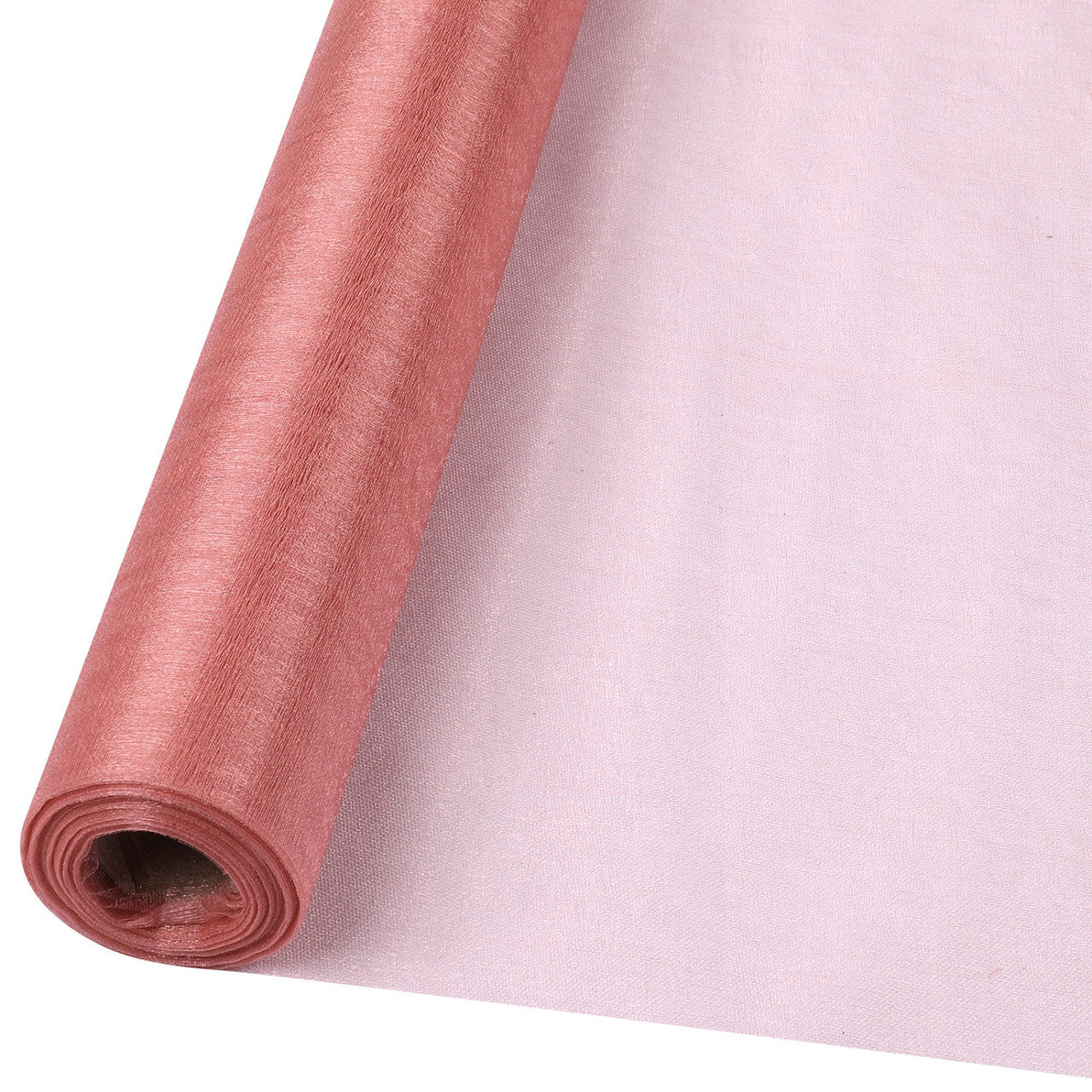 Organza Roll 15mx70cm - Rose Gold