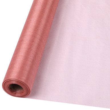 Organza Roll 15mx70cm - Rose Gold