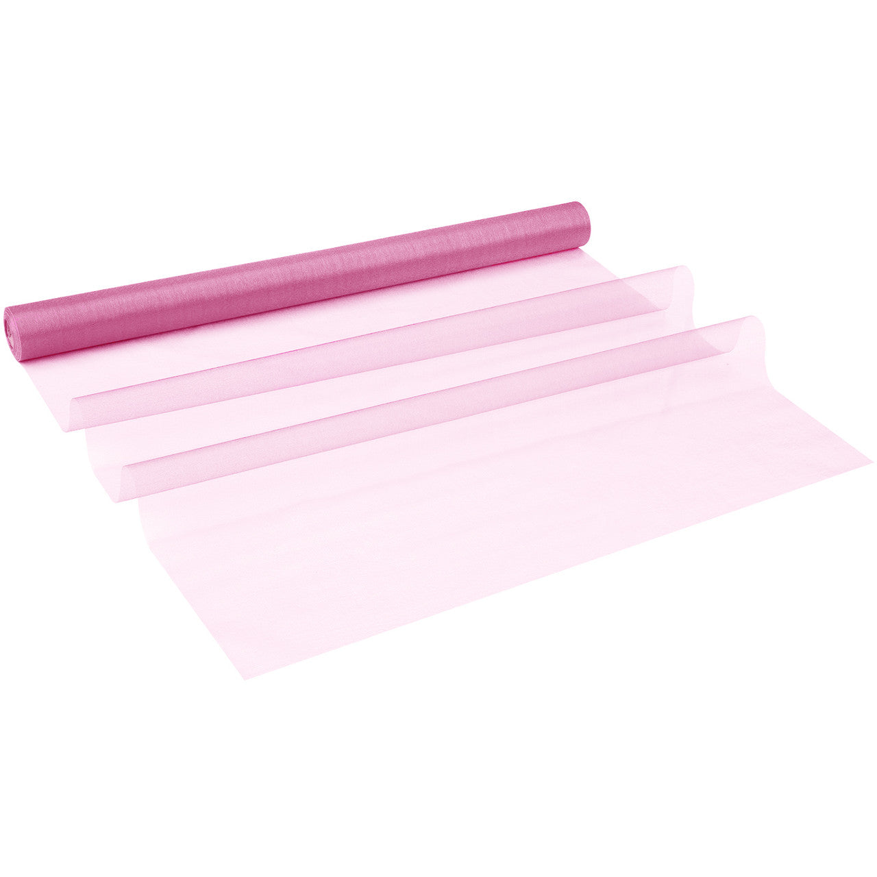 Organza Roll 15mx70cm - Rose Pink