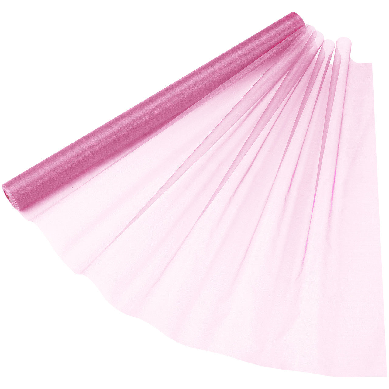 Organza Roll 15mx70cm - Rose Pink