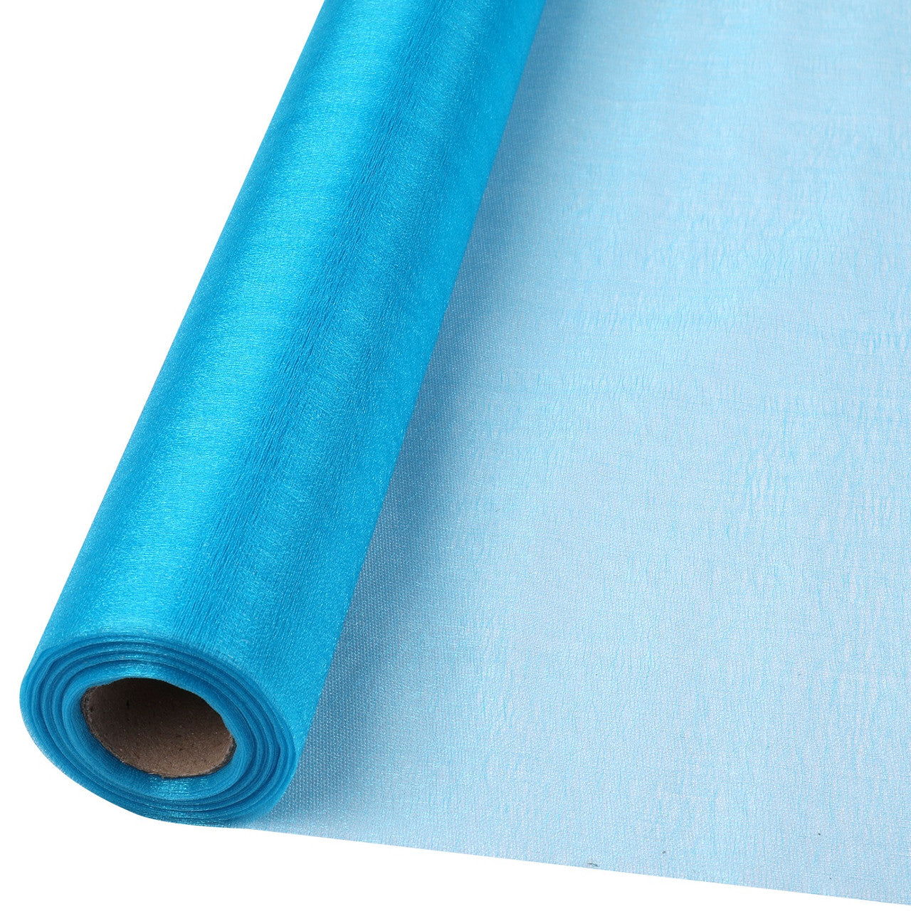 Organza Roll 15mx70cm - Turquoise Blue