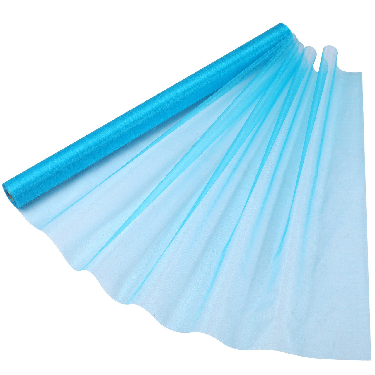 Organza Roll 15mx70cm - Turquoise Blue