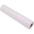 25m x 29cm Organza Roll - White Large Flocked Design Print