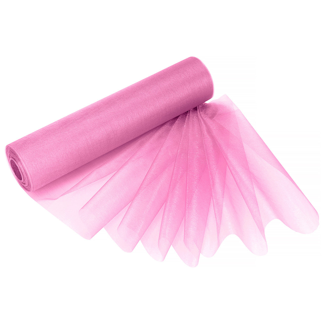 Organza Roll - 25m x 29cm - Baby Pink
