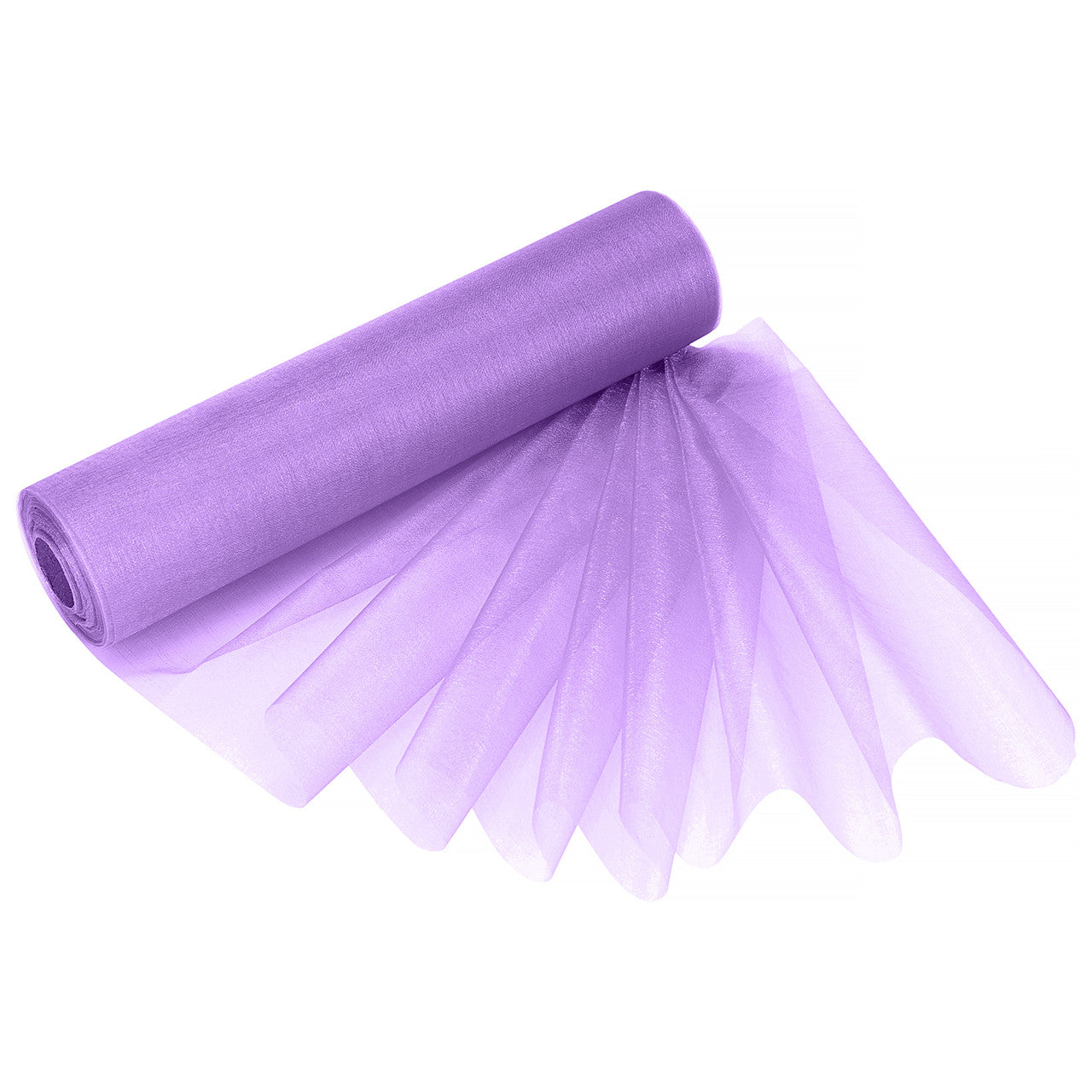 Organza Roll - 25m x 29cm - Light Purple