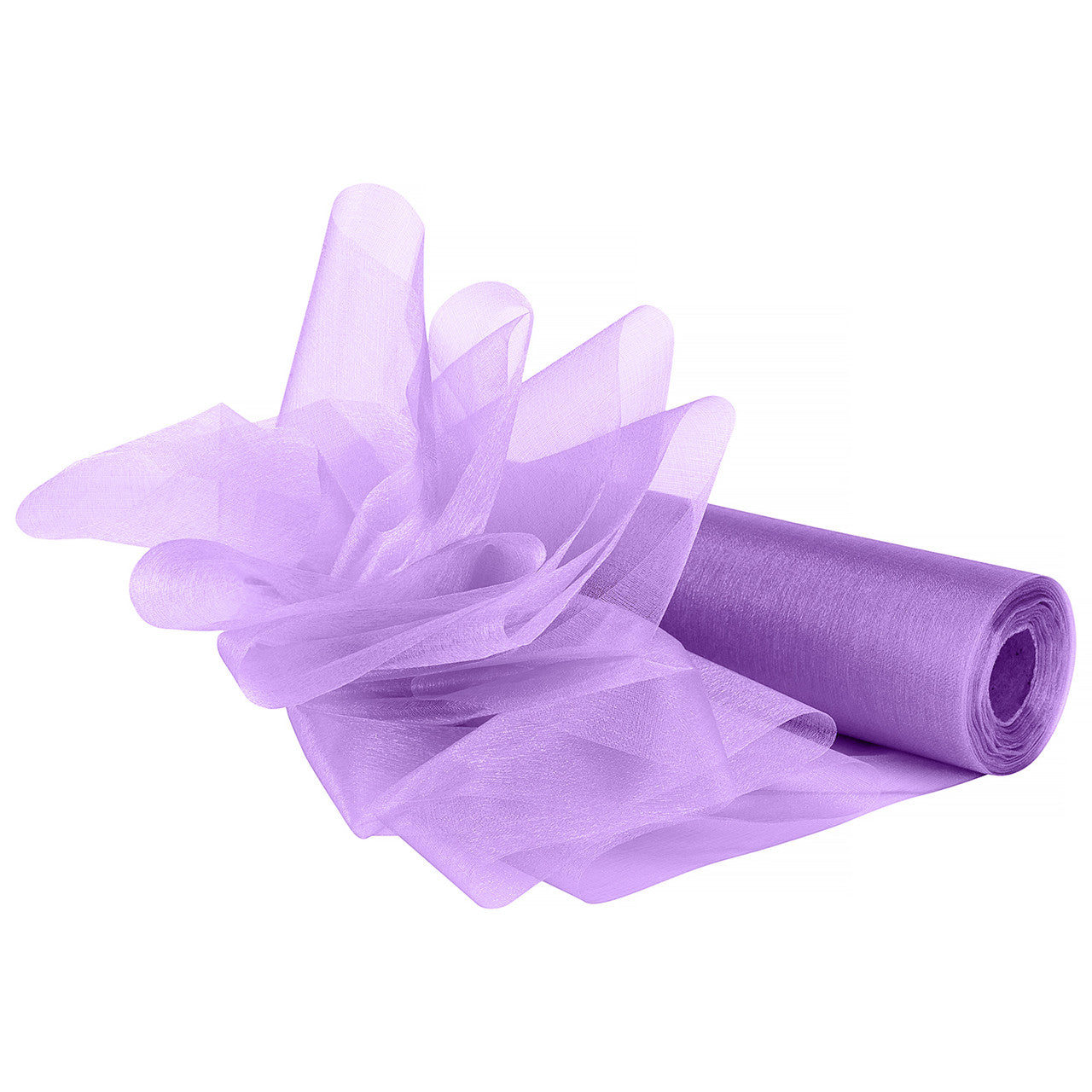 Organza Roll - 25m x 29cm - Light Purple