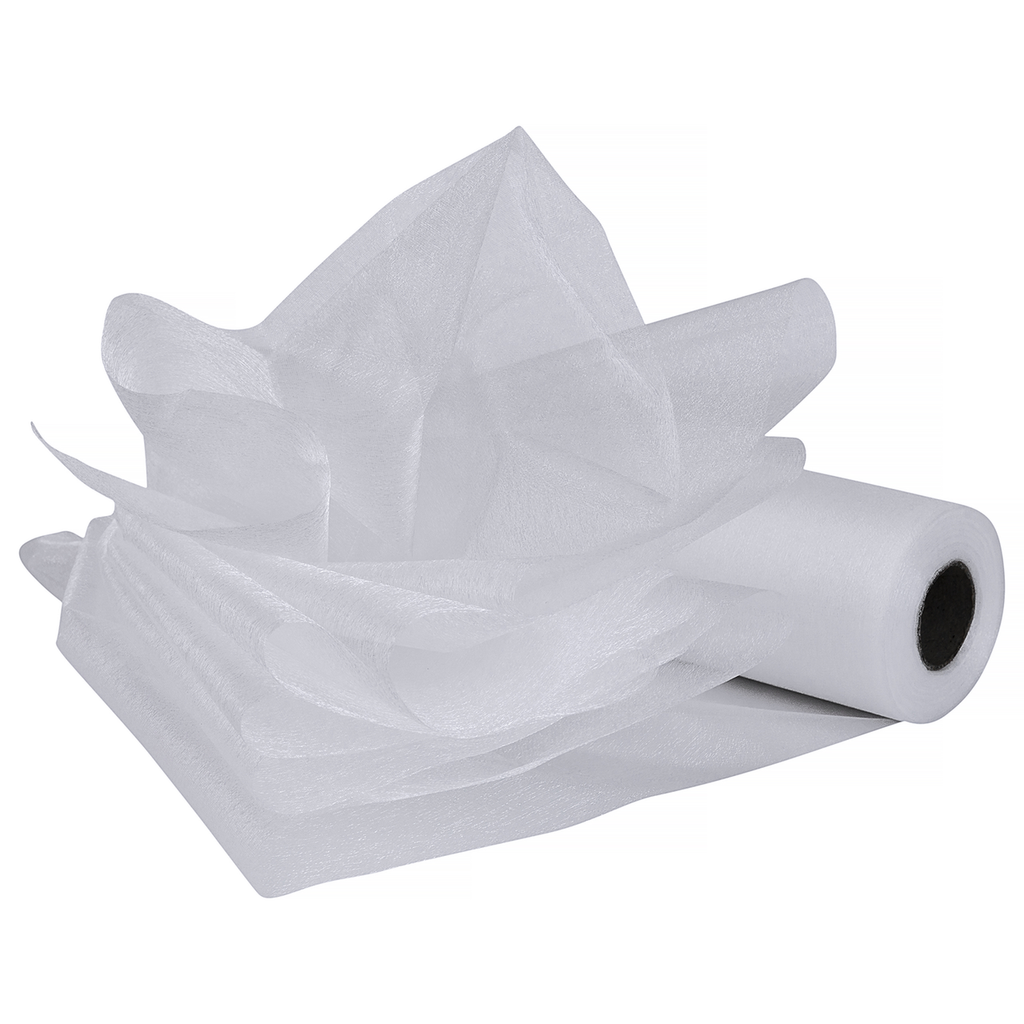 Organza Roll - 25m x 29cm - White
