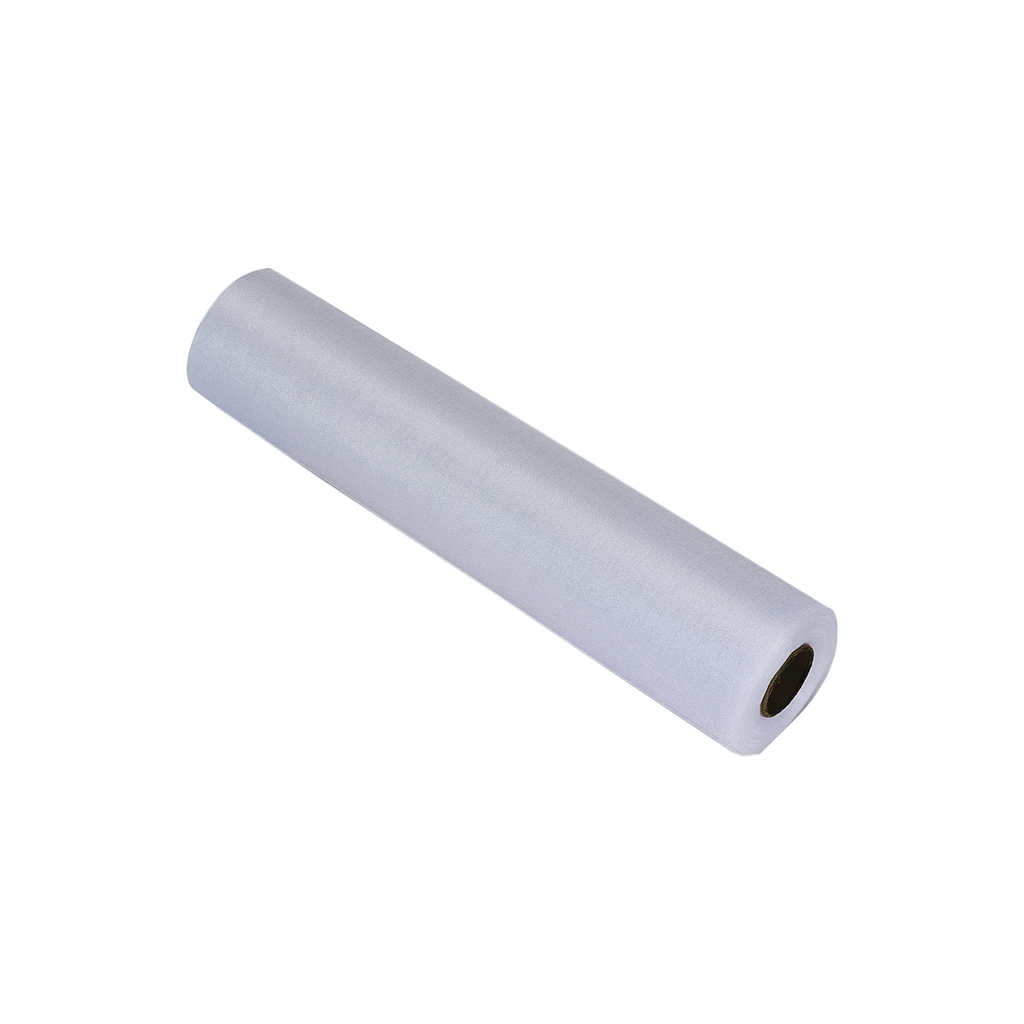 Organza Roll - 25m x 29cm - White