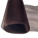 25m x 29cm Organza Sheer Roll - Dark Brown