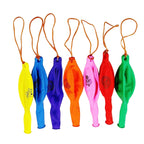 12" Printed Assorted Balloons with Elastic Bands - 50pcs