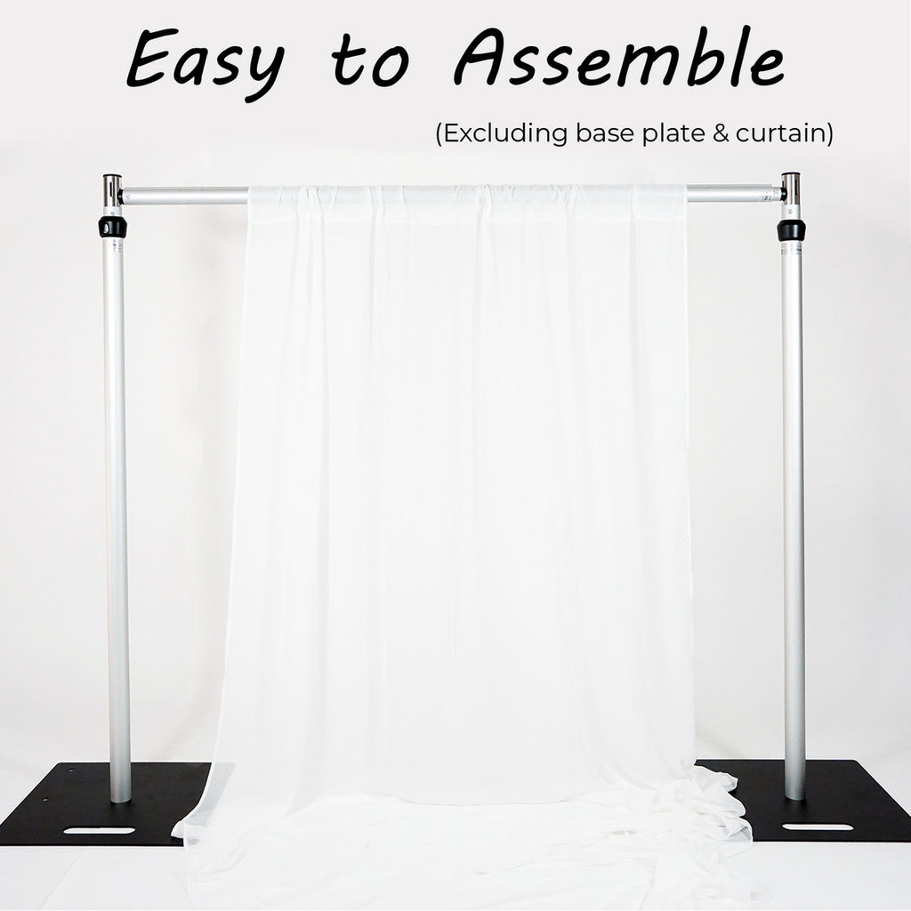 3m x 6m Heavy Duty Pipe and Drape Backdrop Stand