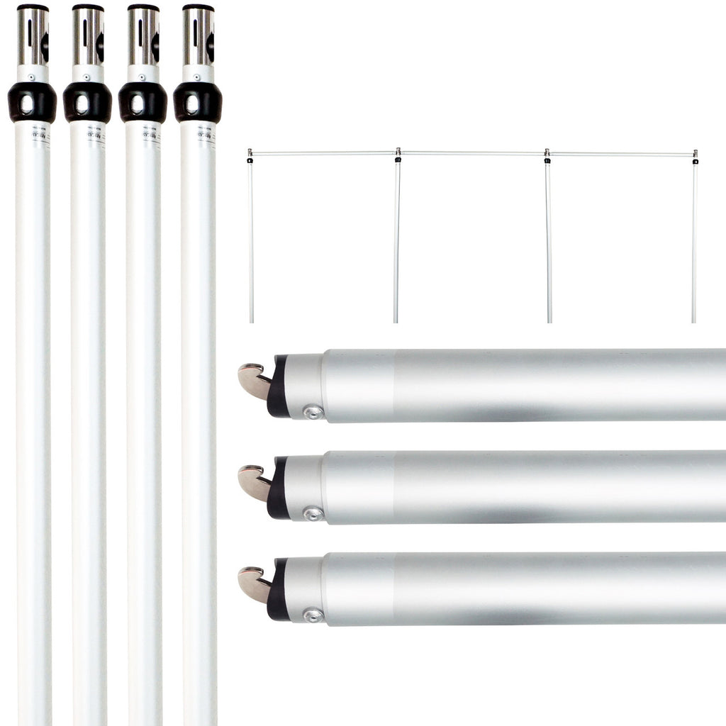 3m x 9m Heavy Duty Pipe and Drape Backdrop Stand