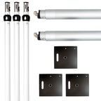4m x 8m Heavy Duty Pipe and Drape Backdrop Stand