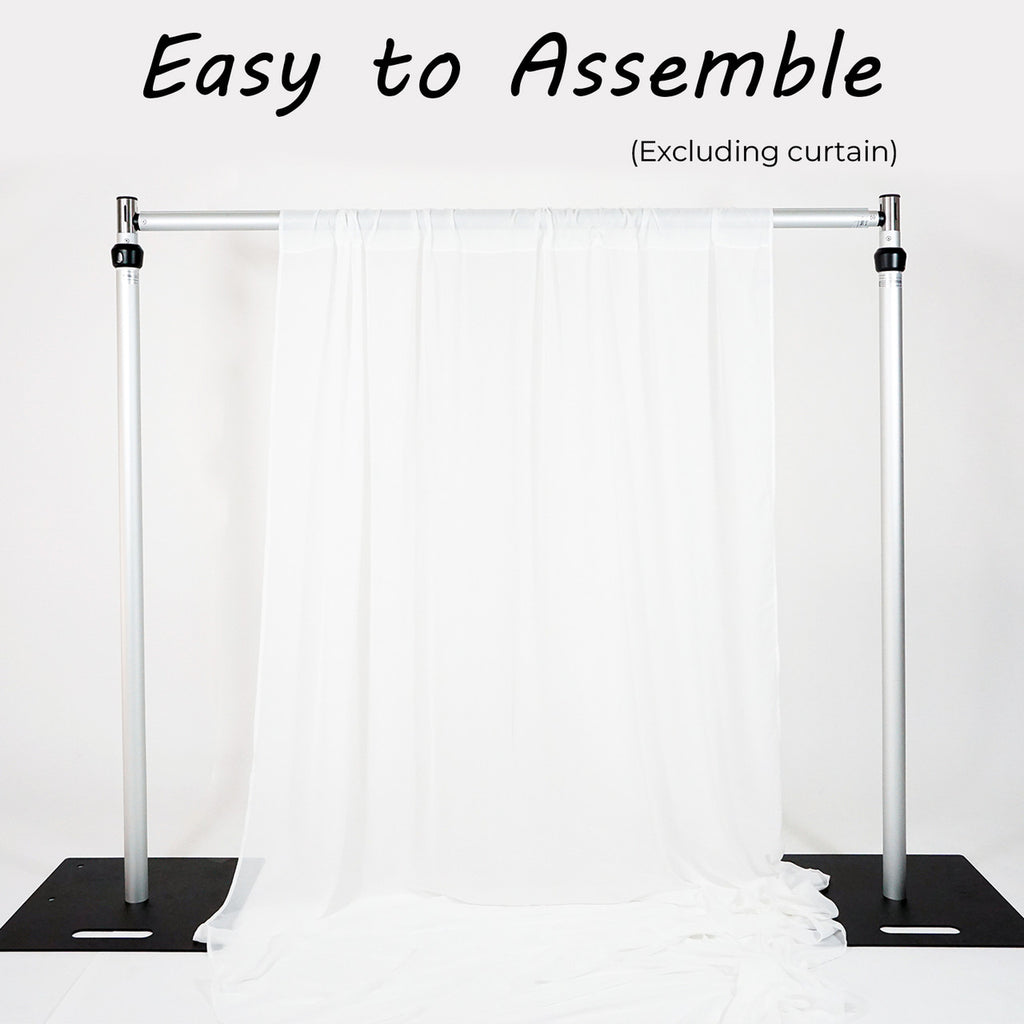4m x 8m Heavy Duty Pipe and Drape Backdrop Stand
