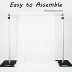 4m x 8m Heavy Duty Pipe and Drape Backdrop Stand