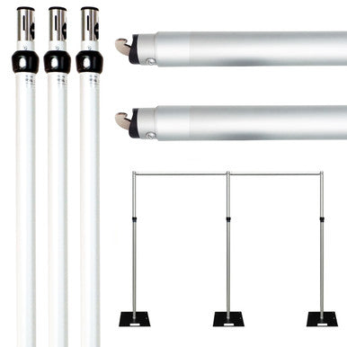 Photo Backdrop Stand Upright & Crossbar Kit  - 8ft x 14ft