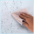 84" Plastic Round Tablecloth - Light Blue