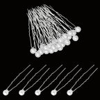 Elegant Large 10mm Pearl Head Hair Pins